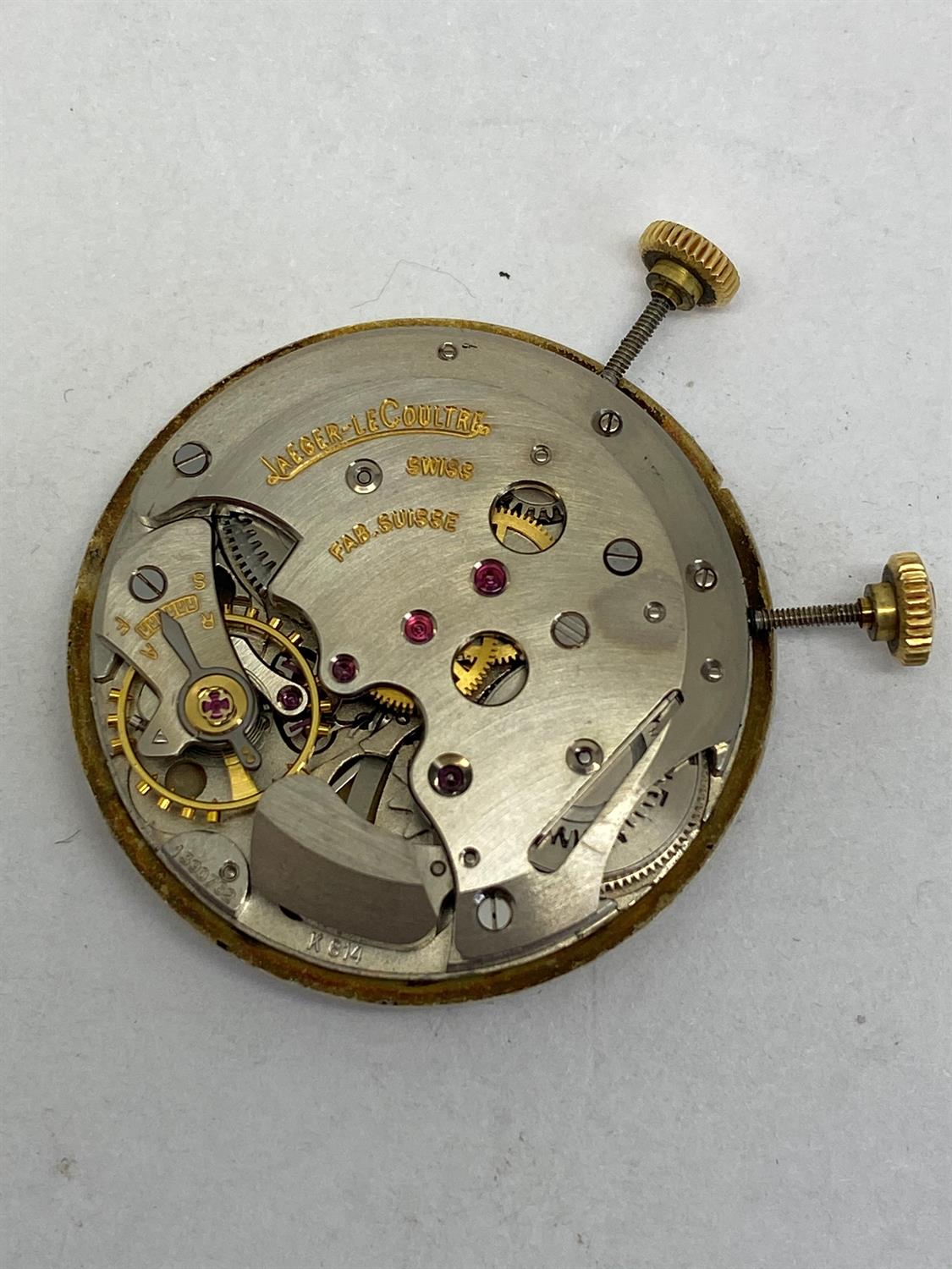 Jaeger LeCoultre, Memovox, gold plated travel alarm watch - Image 5 of 5