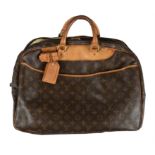 Louis Vuitton, a monogrammed canvas bag