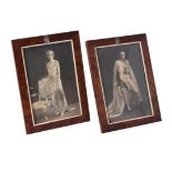 Edward Frederick Lindley Wood, Lord Irwin and Lady Dorothy Augusta, a pair portrait photographs