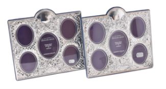 Two silver mounted photo frames by Carr's of Sheffield Ltd.
