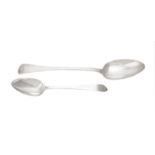 An Irish George III silver table spoon by Law & Bayly