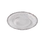 A Mexican silver coloured shallow bowl by Maciel