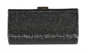 Swarovski, a glitter clutch bag