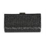 Swarovski, a glitter clutch bag