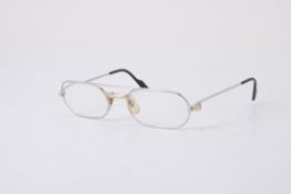 Cartier, Vendome, a pair of bi-colour framed glasses
