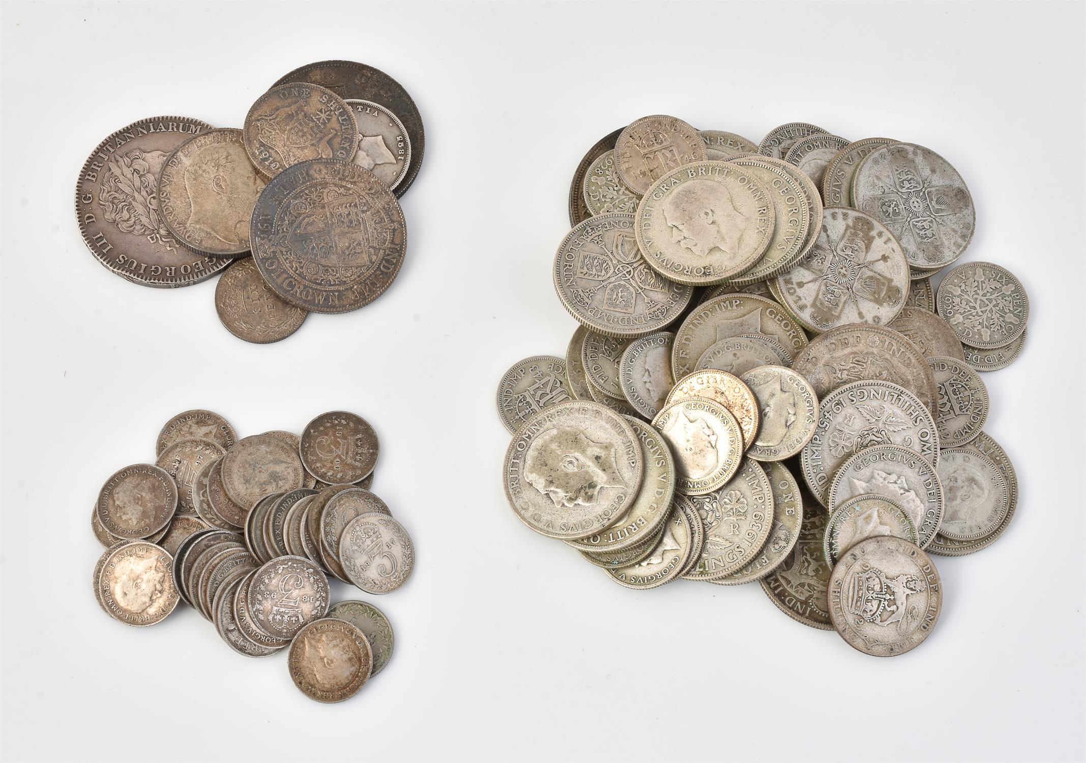 British silver coinage