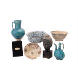 A Collection of Islamic Pottery Vessels