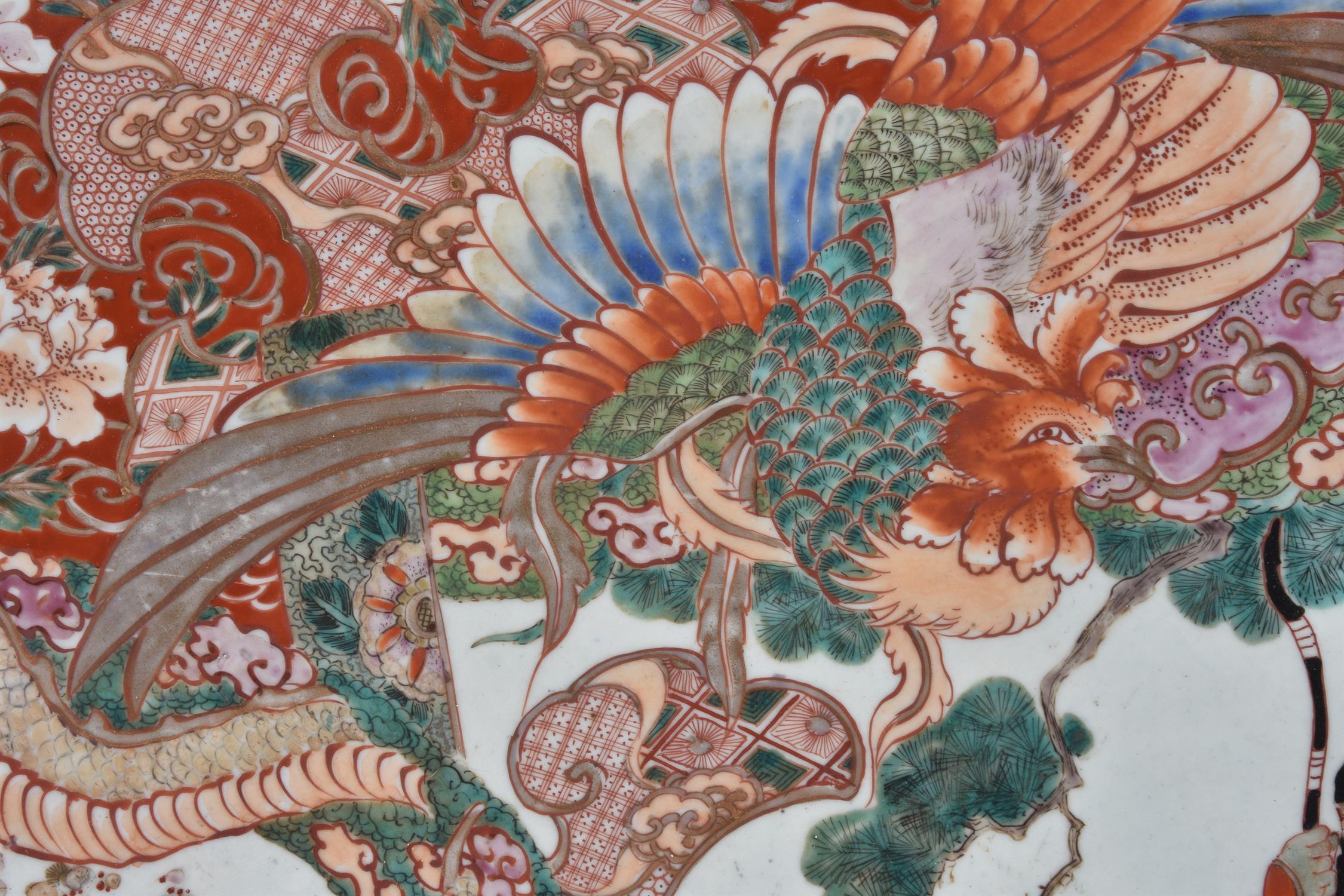 A large Japanese Imari Charger - Image 4 of 8