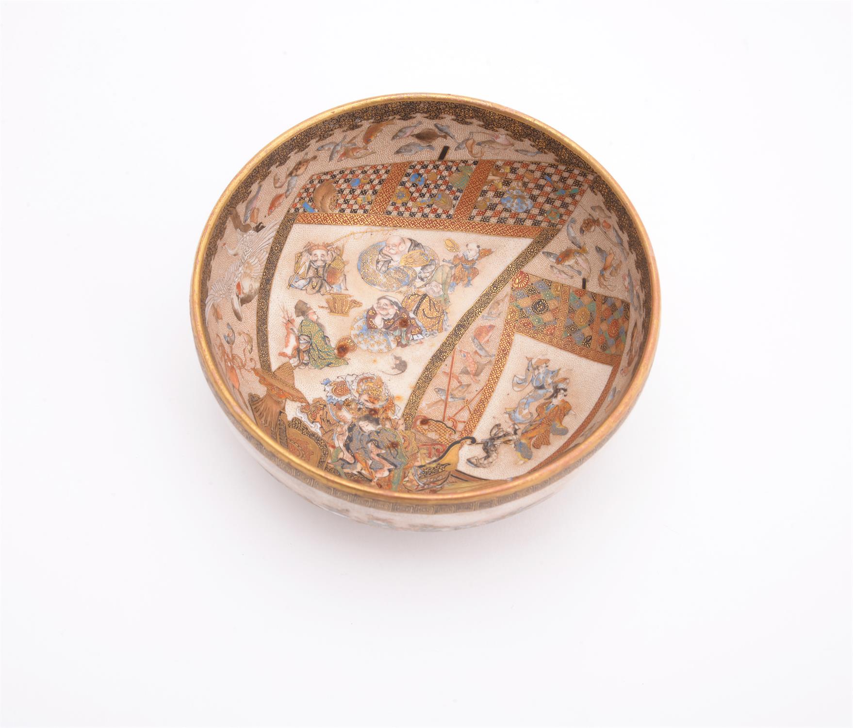Kinkozan: A Japanese Satsuma Pottery Bowl - Image 2 of 4