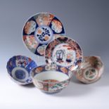 A group of Japanese Imari porcelain