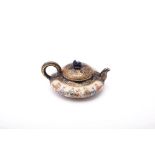 Kinkozan: A Japanese Satsuma Pottery Miniature Wine Pot