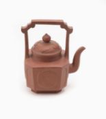 A Chinese Yixing teapot and cover