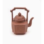 A Chinese Yixing teapot and cover