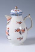 A Chinese Imari coffee pot and cover