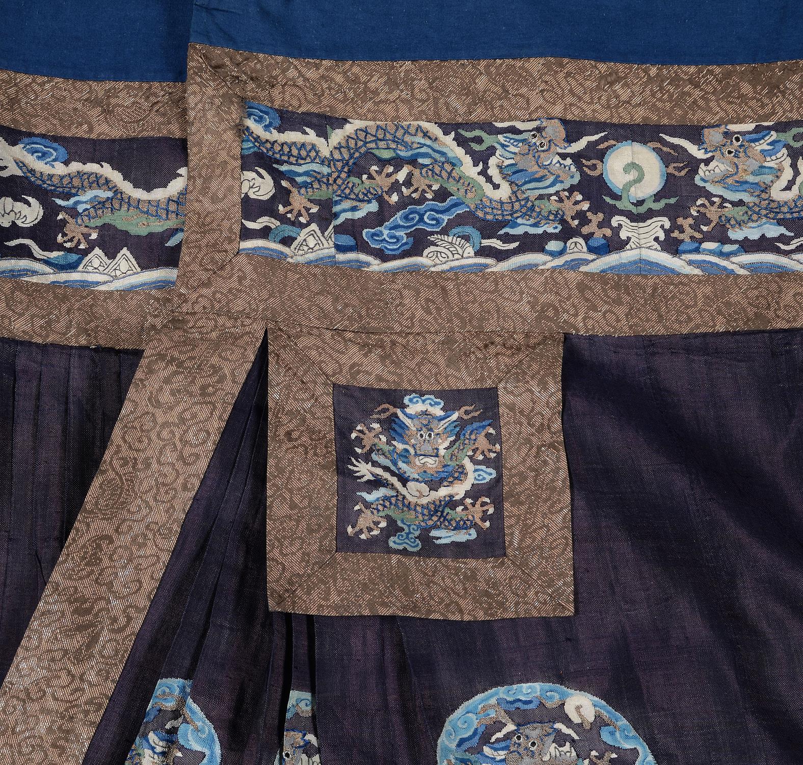 A Chinese Kesi weave skirt - Image 2 of 4