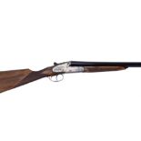 A Gunmark Silver Kestrel,12 bore side lock ejector double-barrelled shotgun