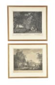 A set of four shooting engravings by William Woolett after George Stubbs A. R. A. 44 x 56cm
