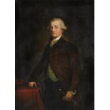 Follower of George Romney (British 1734-1802), Portrait of Thomas Morland