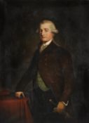 Follower of George Romney (British 1734-1802), Portrait of Thomas Morland