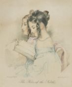 George Hayter (British 1792-1871) , The sisters: Mrs Stourbridge and Mrs Wilmot-Bormley (Qty)