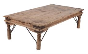A Indian hardwood low table