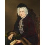 British School (19th century) , Portrait of Lydia Marriott Morland (1774-1843)