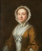 Circle of Thomas Hudson (British 1701-1779) , Portrait of Alice Matson, wife of Mr B. Wilson