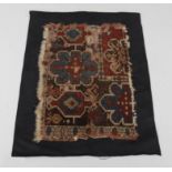 Two antique Turkish carpet fragments