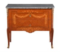 A French Kingwood and marquetry inlaid commode