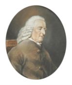 Attributed to Daniel Gardner (British 1750-1805), Portrait of William Morland (1692-1774)