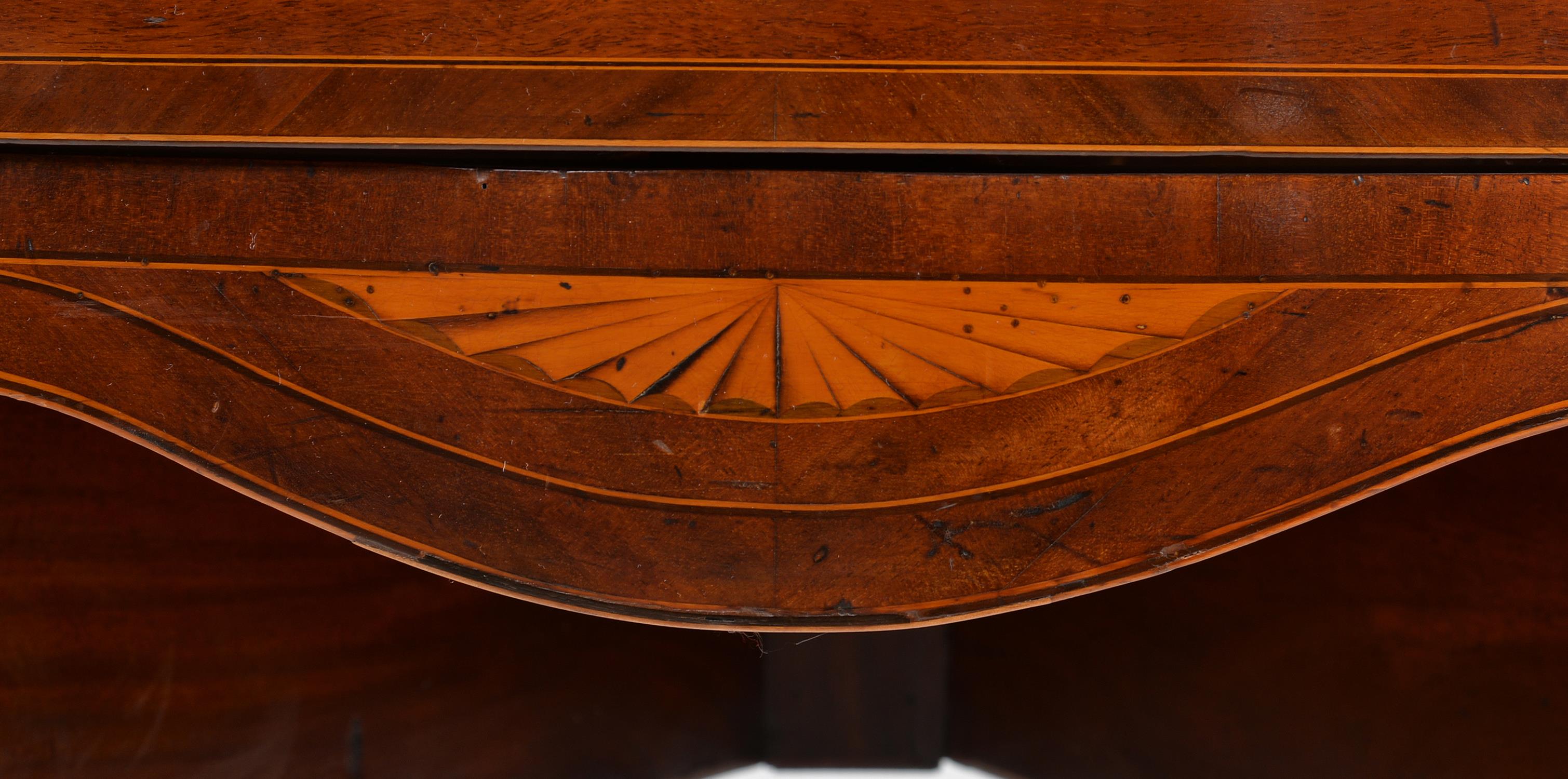 A George III mahogany, strung, and marquetry inlaid sideboard - Image 5 of 5