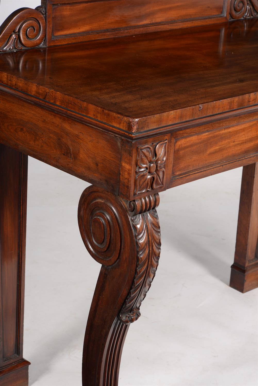 A George IV mahogany side table - Image 3 of 3
