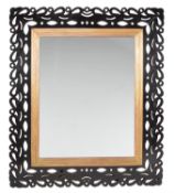 An Italian rectangular wall mirror