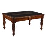 A William IV mahogany library table