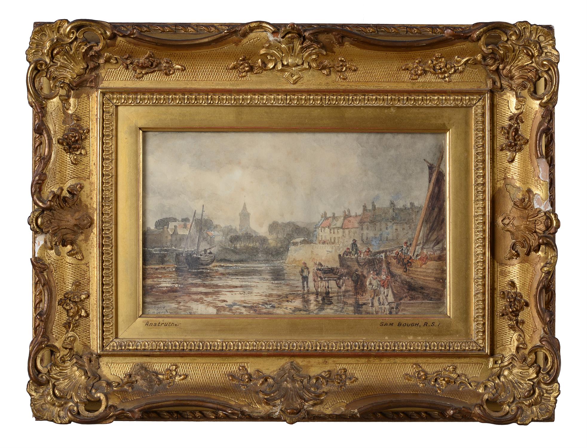 Samuel Bough (British 1822-1878) , View of Anstruther - Image 2 of 3