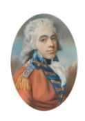 Follower of John Russell, Portrait of Captain Harvey, 23rd of Foot