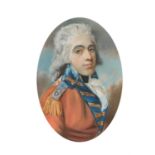 Follower of John Russell, Portrait of Captain Harvey, 23rd of Foot