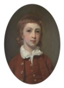 Follower of Hugh Douglas Hamilton, Portrait of a young man