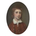 Follower of Hugh Douglas Hamilton, Portrait of a young man