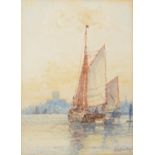 Frederick James Aldridge (British 1850-1933) , Sailing boats