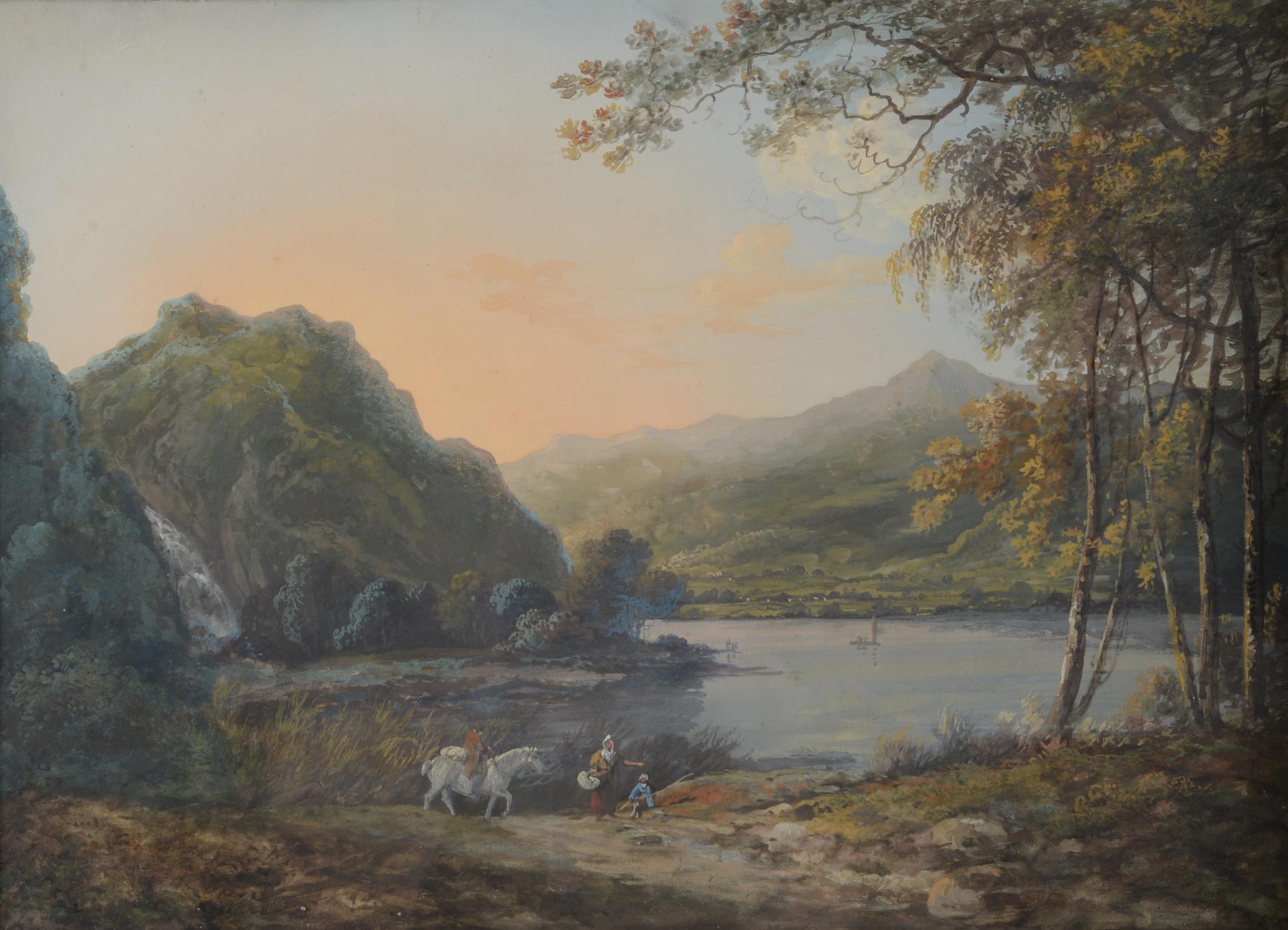 John Laporte (British 1761-1839) , Views of Ulswater - Image 3 of 5