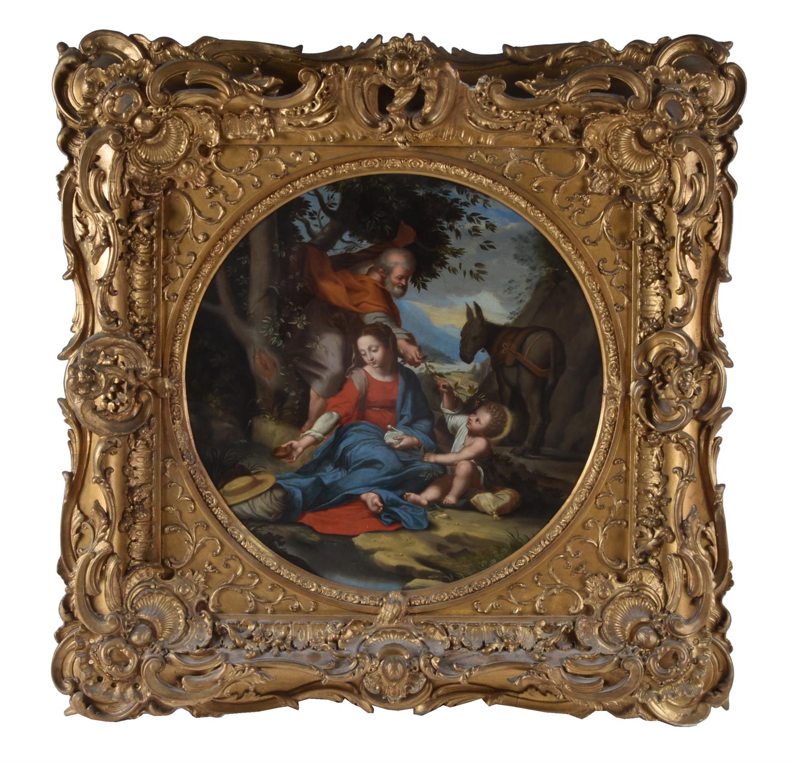 After Federico Barocci (17th/18th century), The Rest on the flight into Egypt - Image 2 of 6