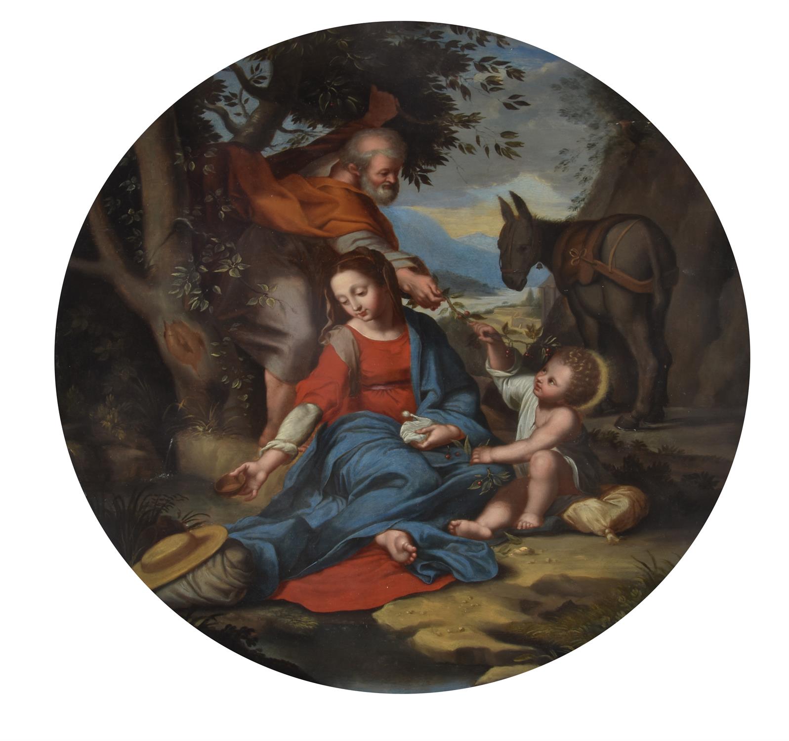 After Federico Barocci (17th/18th century), The Rest on the flight into Egypt - Image 6 of 6