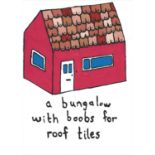 Liam Ashley Clark, A Bungalow with Boobs for Roof Tiles (II), 2020