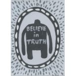 Ralph Lazar, Believe In Truth (Timothy Snyder), 2020