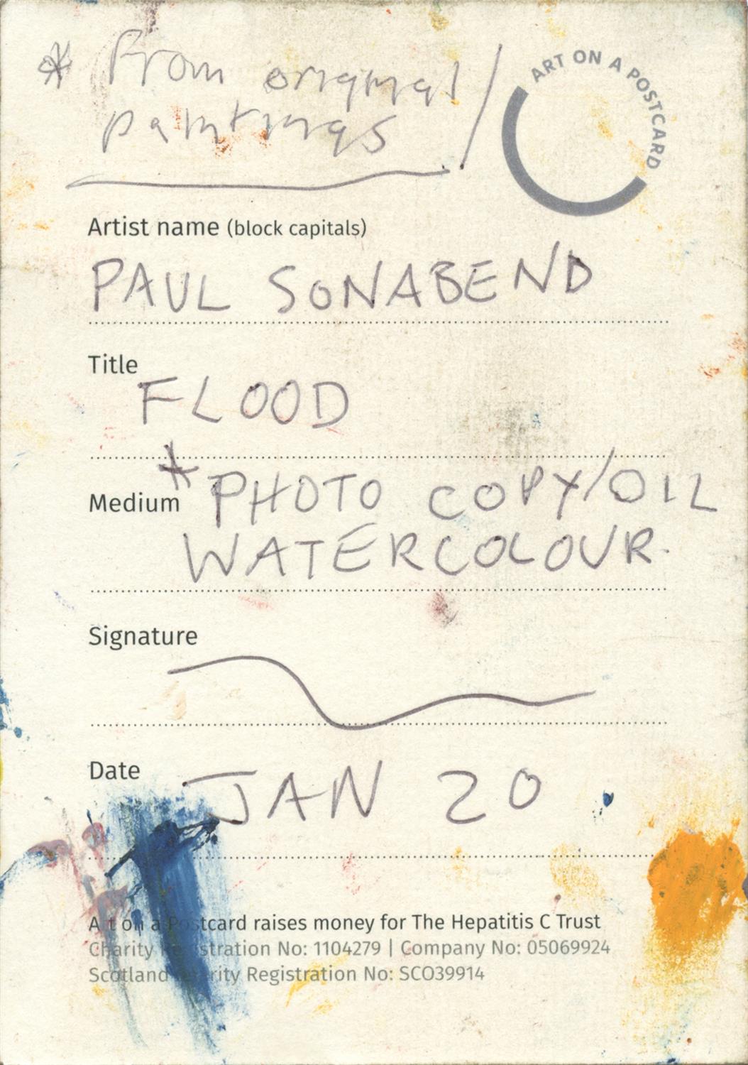 Paul Sonabend, Flood, 2020 - Image 3 of 3