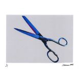 David Studwell, Blue Scissors, 2020