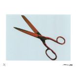 David Studwell, Orange Scissors, 2020