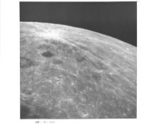Apollo 8. Collection of lunar images