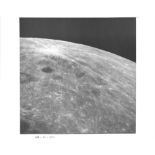 Apollo 8. Collection of lunar images